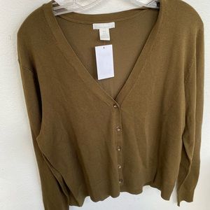 Green Cardigan